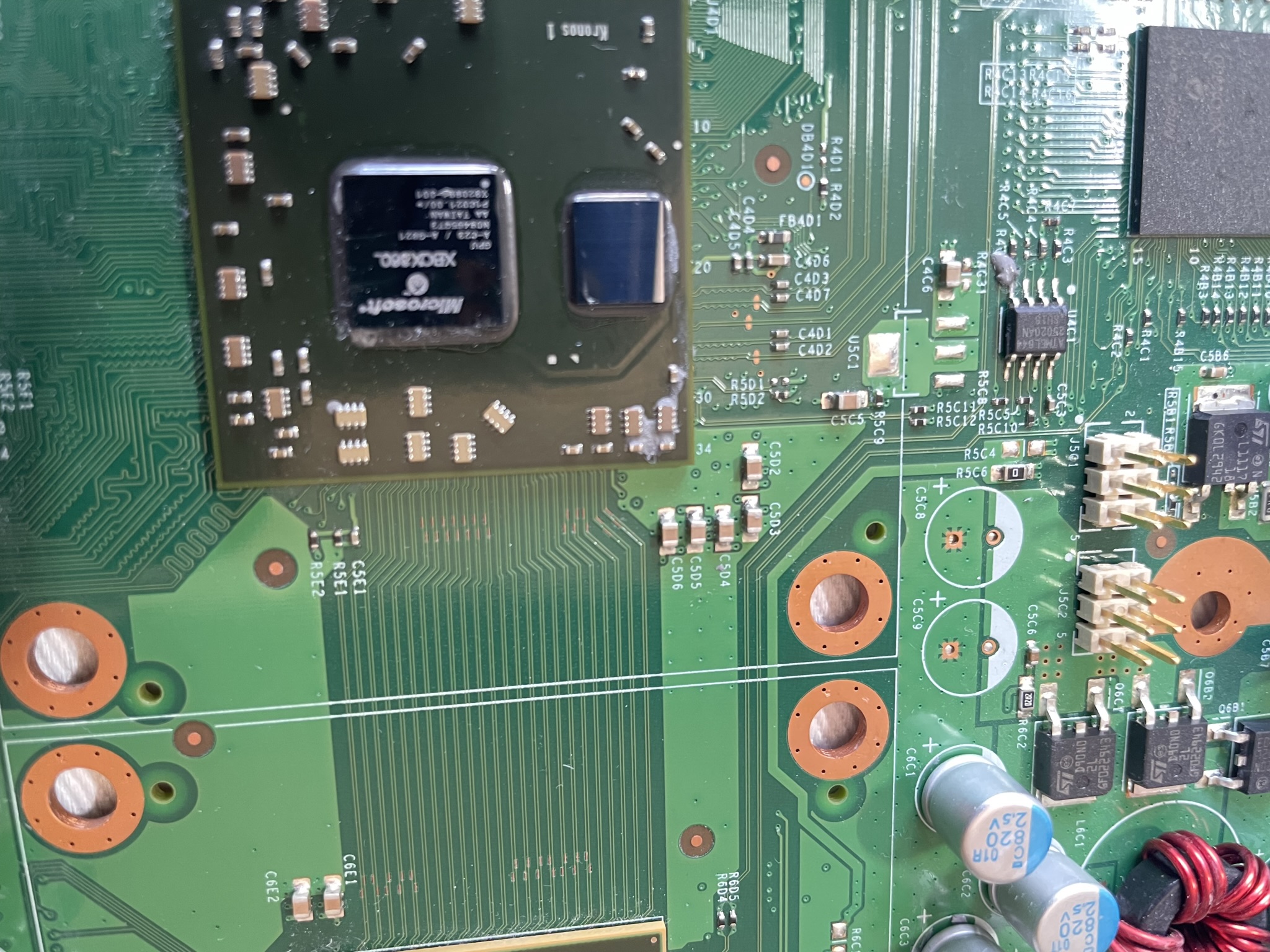 Xbox 360 Tonasket XDK-1 PCB
