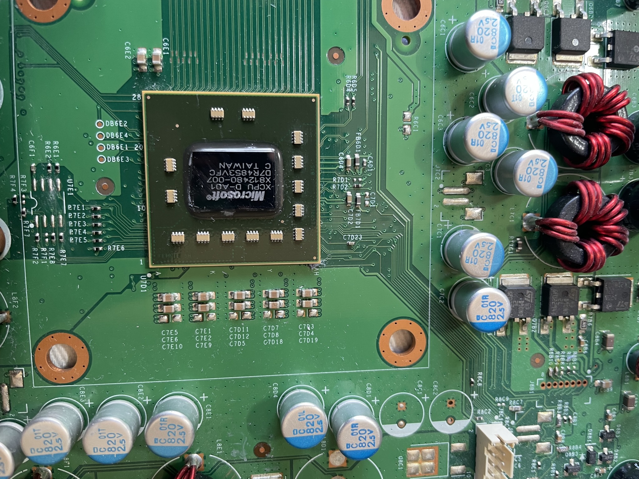 Xbox 360 Tonasket XDK-1 PCB
