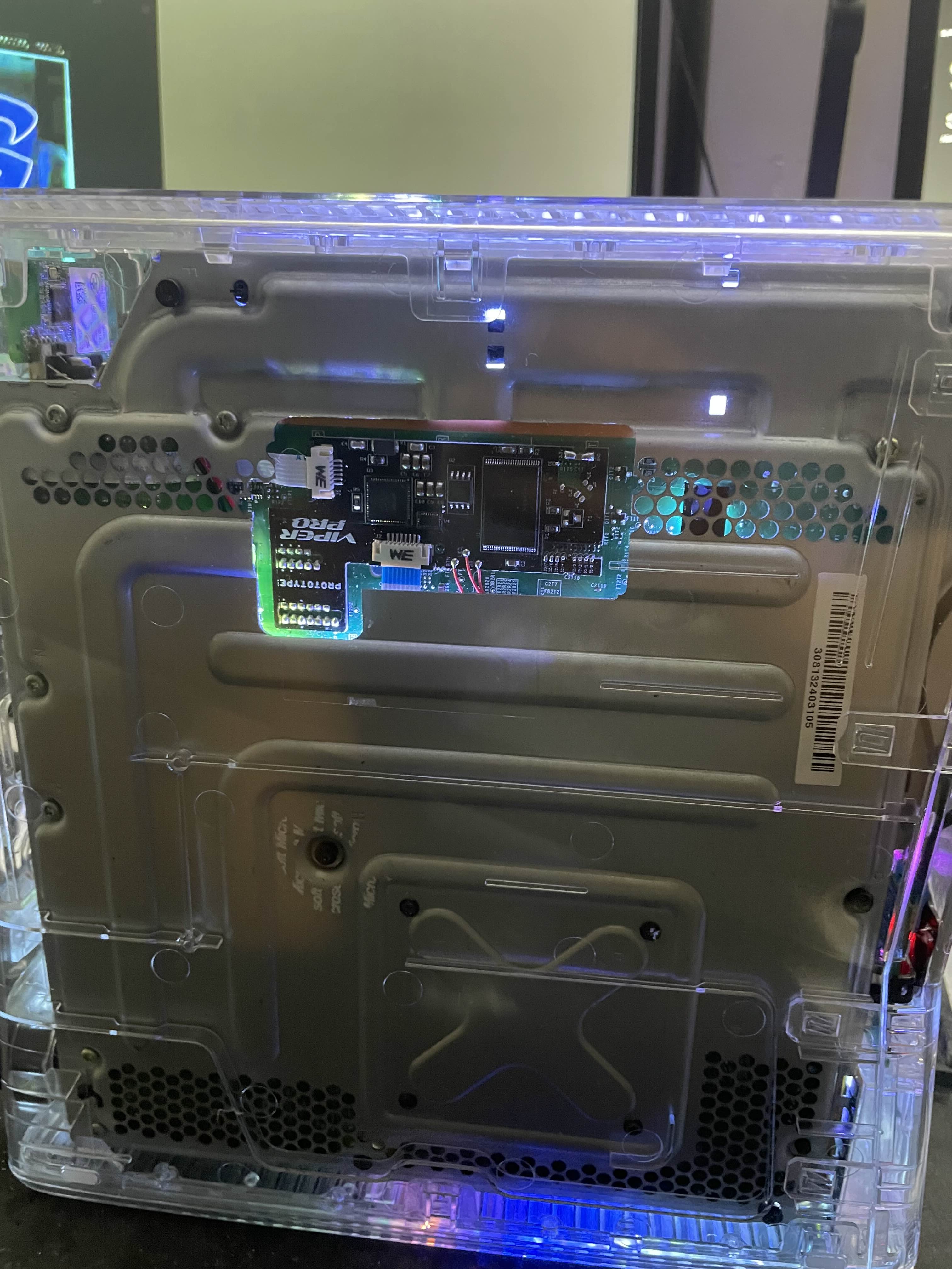 Clear case Xbox 360 slim